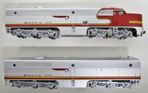 KATO #106-0502 PA-1 & PB-1 LOCOMOTIVE SET Santa Fe 機関車2両セット【ジャンク】mtn022104_画像5