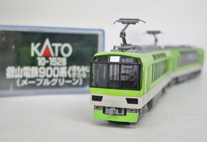 KATO 10-1528 叡山電鉄 900系 青もみじきらら (メープルグリーン)【A'】byn031807