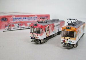 【Nゲージ化】鉄コレ 1976+1977 京阪電車大津線600形4次型 響け！ユーフォニアム 2002【加工品】byc031806