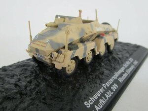 コンバットタンクコレクション Sd.kfz233 重装甲偵察車 ロードス 1943年【ジャンク】mtt022002