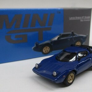 MINIGT 1/64 ランチア ストラトス HF Stradale Bleu Vincennes [MGT00411-L] 定形外○【B】krt120922の画像1