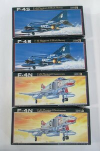 フジミ 1/72 F-4S ファントムII ブラックバニー F-4N サンダウナーズ 4点【D】pxt032911