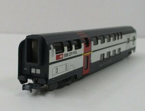 ホビートレイン スイス連邦鉄道 SBB IC2000 AD形 1等・荷物合造客車【ジャンク】chn031619