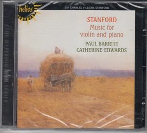 [CD/Helios]スタンフォード:ヴァイオリン・ソナタ第1&2番他/P.バリット(vn)&C.エドワーズ(p) 1999