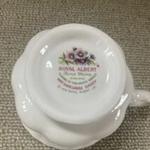 ROYAL ALBERT ロイヤルアルバート カップ&ソーサー/フラワーオブザマンス/September /洋食器 /ティーカップ /花柄 /イギリス _画像5