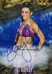 topps WWE 女子プロレスカード / ベイリー 直筆サインカード 50枚限定 ダメージCTRL (検/true heart/ambitious/stardom/BBM/panini)