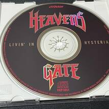 ☆彡希少な国内盤/メロディックメタル名盤◆HEAVENS GATE/LIVIN’ IN HYSTERIA_画像8