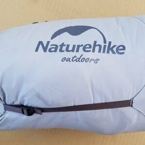 中古 Naturehike ダウンシュラフ グレー Mサイズの画像5