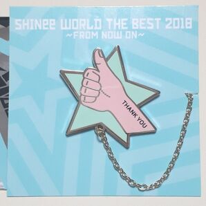 【未使用品】 SHINee ピンバッジ 『THANK YOU』
