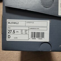 ニューバランス　ML574 HL2. 27.5cm 新品_画像4