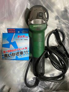 Hikoki 100mm 電気ディスクグラインダ G10SH6 セット ハイコーキ 電動工具