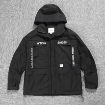 美品 WTAPS SHERPA Jacket 21SS NYLON.TAFFETA ダブルタップス マウンテンパーカー ジャケット ハイネックフード風防 -2_画像4