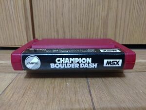 【ジャンク品・カートリッジ】CHAMPIONSHIP BOULDER DASH チャンピオンシップ ボルダーダッシュ MSXのゲームソフト