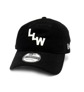 ダブルタップス WTAPS × ニューエラ ■ 23SS 【 Newera LLW Black 232NENED HT01 】 ウォニー. フランネル 9トゥエンティ キャップ　n5208