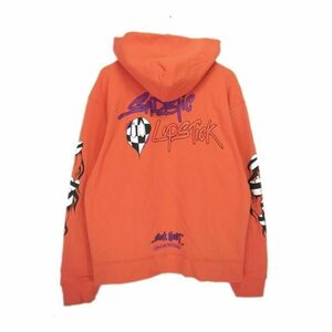 クロムハーツ CHROME HEARTS × マッティボーイ MATTY BOY ■ 【 SWTSHRT PPO U HD PLVR RED 】 アーム ロゴ プリント パーカー w17382