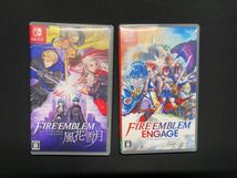 FIRE EMBLEM 風花雪月　FIRE EMBLEM ENGAGE ファイアーエムブレム風花雪月・エンゲージ　中古　switch ニンテンドースイッチ _画像1