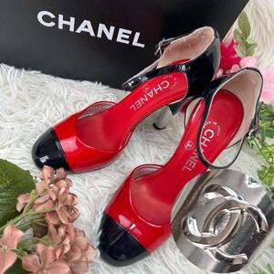 CHANEL シャネル レディース ハイヒール 靴 23.5cm ココマーク