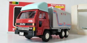 美品 米澤玩具 ダイヤペット いすゞ 郵便車 トラック 当時物 絶版 ミニカー