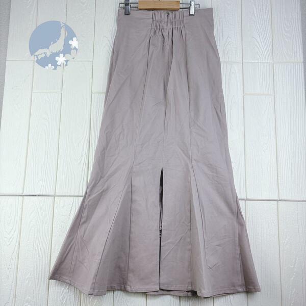 【美品】スカート　GRL サイズ38(M) 薄いピンク　裾フレア