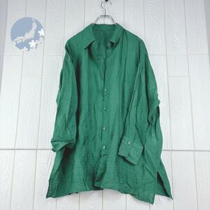 [ прекрасный товар ] Lowrys Farm зеленый рубашка женский 