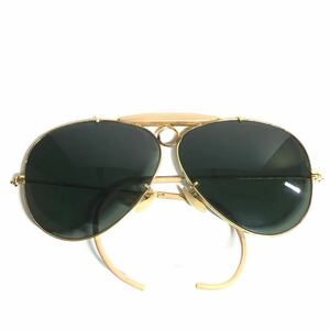 [ RayBan ] подлинный товар Ray-Ban солнцезащитные очки B&Lboshu ром Teardrop type Gold цвет серия × хаки серый цвет мужской женский USA производства стоимость доставки 520 иен 