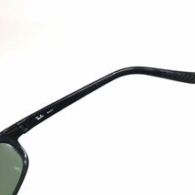 【レイバン】本物 Ray-Ban サングラス ロゴテンプル 黒色系×カーキグレー色系 メンズ レディース 送料520円_画像8