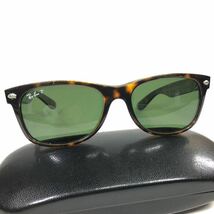 【レイバン】本物 Ray-Ban サングラス NEW WAYFARER ニューウェイファーラー RB 2132 ブラウン色 メンズ レディース イタリア製 送料520円_画像10