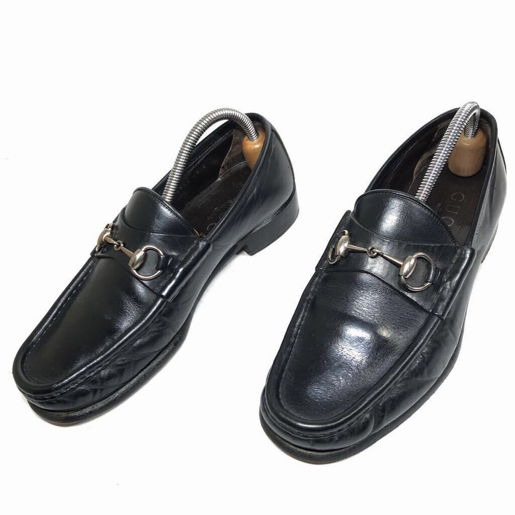 GUCCI グッチ ホースビットローファー 焦茶 41E レザー GUCCI グッチ ホースビットローファー 焦茶 41E レザー