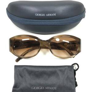 【ジョルジオアルマーニ】本物 GIORGIO ARMANI サングラス GA金具 GA 339/S メンズ レディース イタリア製 保存袋 ケース付き 送料520円