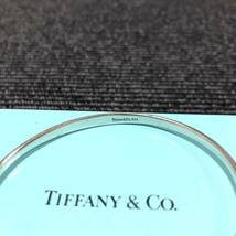 【ティファニー】本物 TIFFANY&Co. バングル インターロッキングループス ダブルループ シルバー925 ブレスレット レディース 送料370円_画像3