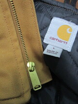 カーハート　ダックベスト・Ｌ・ブラウン（Carhartt DUCK VESTワークベストMCベストアメカジ）_画像5