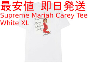 Supreme Mariah Carey Tee White シュプリーム マライア キャリー Tシャツ ホワイト 白 XL XLarge 最安値 即日発送 1円～ 最低落札無し