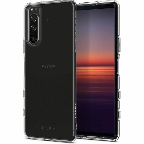 【新品】Spigen SONY Xperia 5 II ケース ストラップホール付き ソフトケース