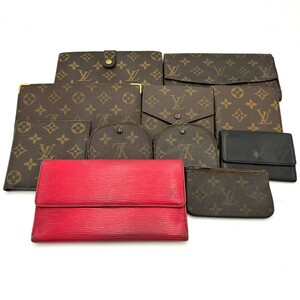 大量 LOUIS VUITTON ルイヴィトン おまとめ 財布 キーケース 11点セット モノグラム エピ コインケース 長財布 小銭入れ ジャンク含む 1円