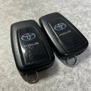 TOYOTA トヨタ プリウス ZVW50 スマートキー 2個セット！2ボタン! 基盤番号231451-0351！格安スタート！売り切り！の画像2