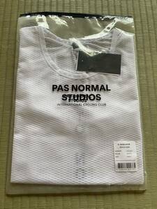 新品 Pas Normal Studios PNS パスノーマルスタジオ ベースレイヤー メッシュ 白 s 送料込