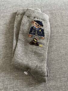 新品☆ポロ ラルフローレン 子供用 靴下 ソックス ポロベアー Polo Ralph Lauren 女の子 子供服 Polo Bear