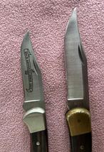 BUCK KNIVES 112 / USA＊110 / USA ナイフ 2本☆中古品_画像2