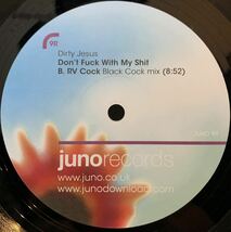 Dirty Jesus - Don't Fuck With My Shit (Black Cock Remixes) /DJ Harvey & Gerry Rooney /Felix Dickinson_画像4
