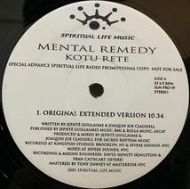 Mental Remedy - Kotu Rete /Spiritual Life Music - SLM PRO 19 /JOE CLAUSSELL /JEPHTE GUILLAUME /Larry Heard_画像3