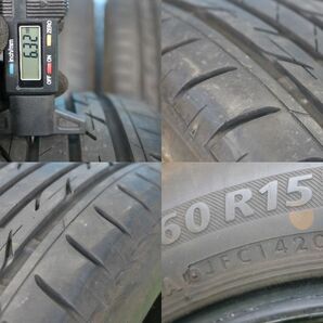 【管理番号:N1870】ブリヂストン ネクストリー 185/60R15 84H 4本 日本製 20年製 BS NEXTRYの画像10