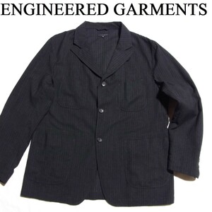 19AW ENGINEERED GARMENTS NB New Bedford Jacket エンジニアードガーメンツ ニュー ベッドフォード ジャケット ウール チョークストライプ