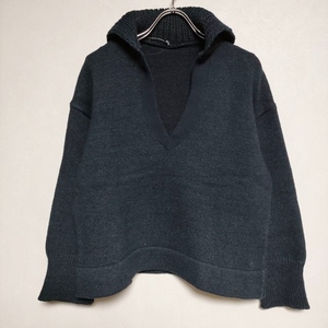 45R/45rpm インディゴチューブヤーンセーラーPULLOVER 定価67200円 ニット ネイビー フォーティーファイブアールピーエム 4-0303M 233078