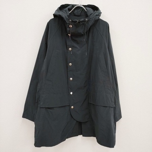 YOKE 新品 HOODED BLOUSON YK23SS0459B 定価57200円 サイズ2 ナイロンジャケット ブルゾン ブラック ヨーク 4-0314M F95824