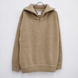 union launch 3810800211 Half Zip Knit Pullover ハーフジップニットプルオーバー 定価72600円 ベージュ ユニオンランチ4-0314T F95869