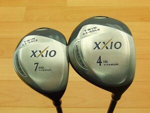 2本セット！ ダンロップ●ゼクシオ2 XXIO2 4W 7W MP200 R(e3-9-6)