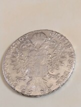 オーストリア 1780 ターレル銀貨 マリア テレジア 再鋳貨_画像2