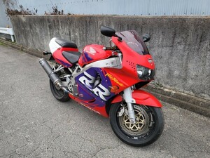 希少 1998年式 ホンダ CBR900RR 後期 SC33 ファイヤーブレード 機関良好 最終型 カーボンリアカウル TSRフルエキマフラー FIRE BLADE