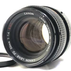 ★実用美品★ キヤノン Canon FD 50mm F1.4 S.S.C #5289の画像1