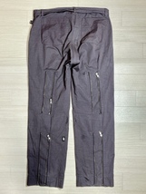 PHINGERIN/フィンガリン/22SS/BONTAGE PANTS PURPLE/ボンテージパンツ/PD-221-BT-041/カットオフ加工/ツイル素材/パープル_画像3